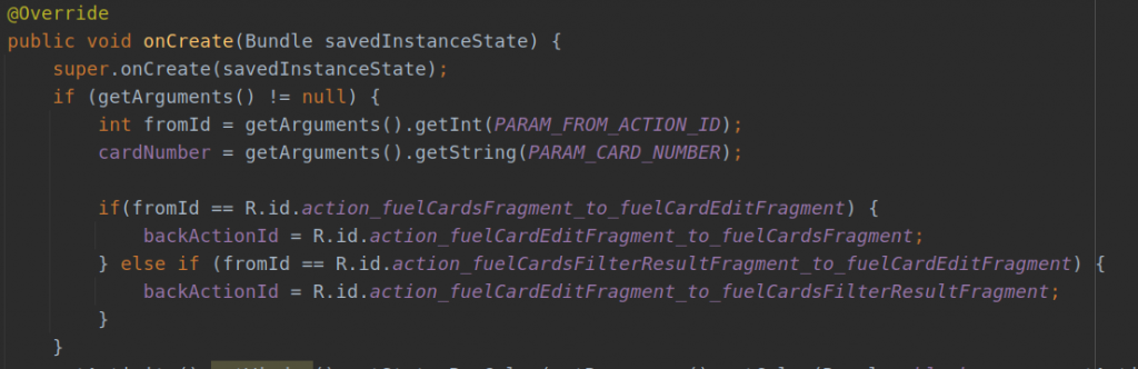 Сможем назначить кнопке назад корректный переход