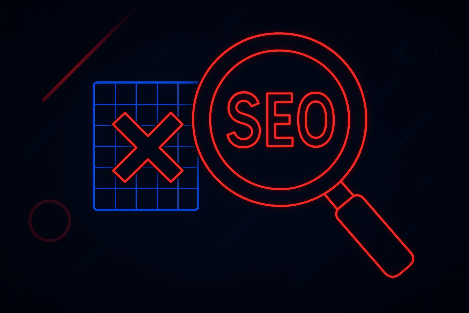 5 наиболее распространенных SEO ошибок при разработке сайта