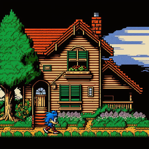 Создаем картинки в стиле пиксель-арт в Midjourney на примере ретро-игр - изображение 12