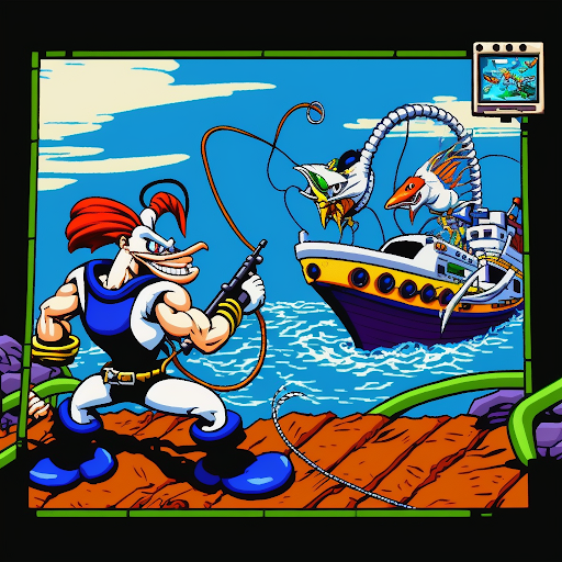 Создаем картинки в стиле пиксель-арт в Midjourney на примере ретро-игр - изображение 14