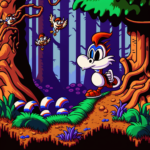 Создаем картинки в стиле пиксель-арт в Midjourney на примере ретро-игр - изображение 15