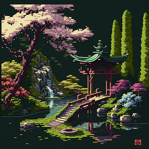 Создаем картинки в стиле пиксель-арт в Midjourney на примере ретро-игр - изображение 21