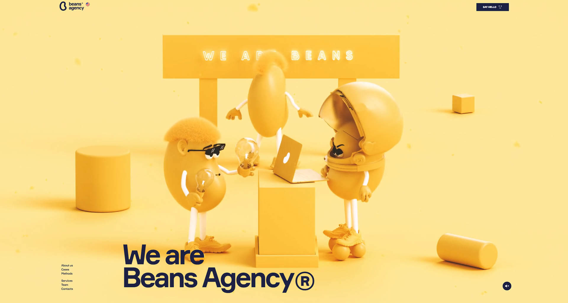 Тренды в дизайне веб сайтов в 2023 году - 3D иллюстрации и claymorphism