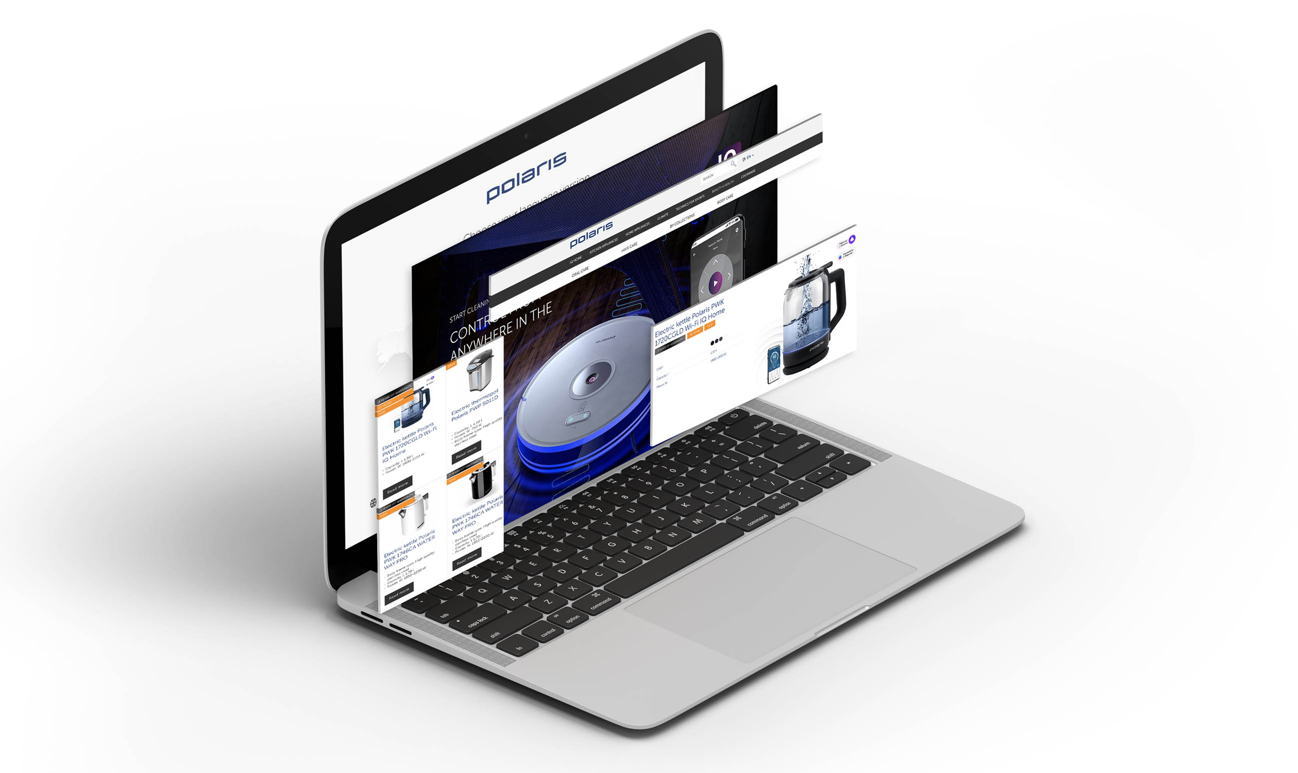 Корпоративный сайт POLARIS