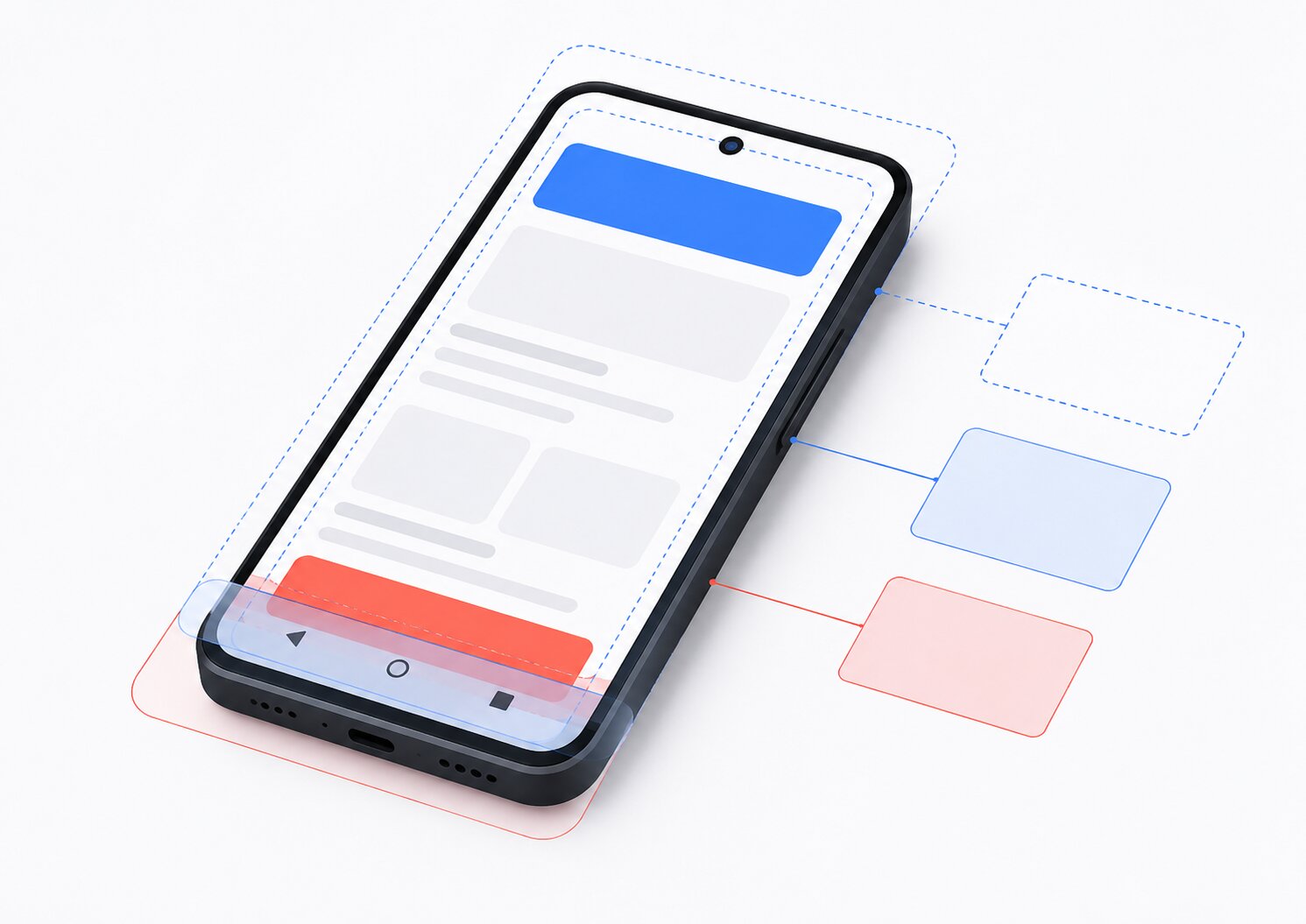 Системные панели Android: почему кнопка уезжает под навбар и как ловить это на эмуляторе